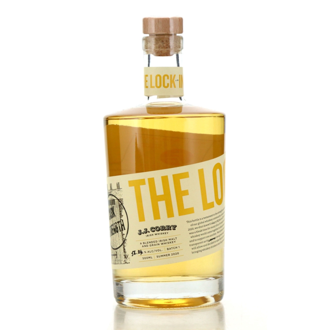 J.J. Corry The Lock-in Cask Strength Batch #1 50cl