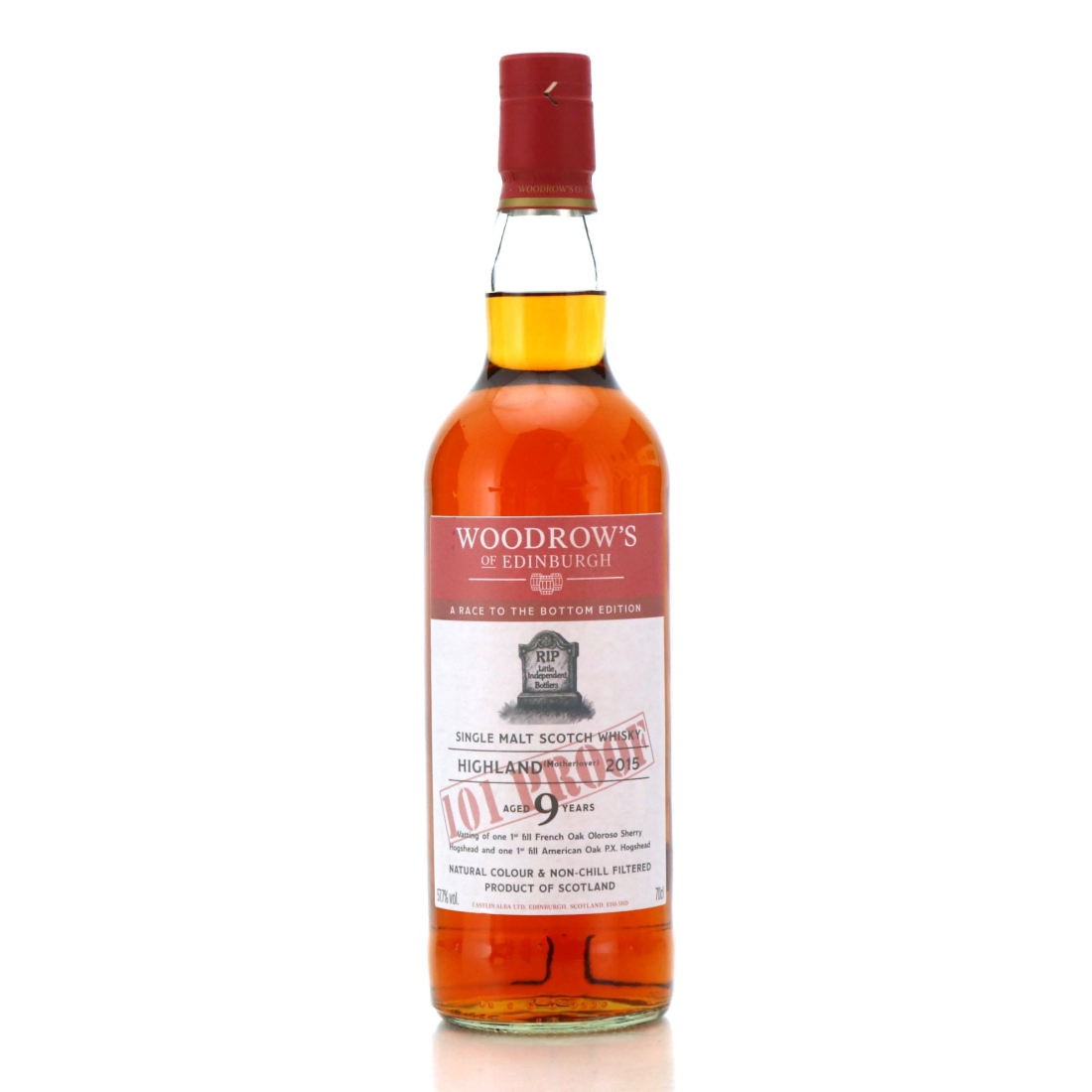 Highland Single Malt 2015 Woodrow's 9 Year Old / A Race to The Bottom Edition