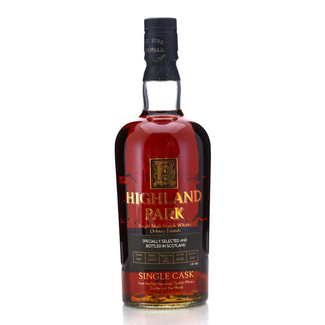 Highland Park 1967 Single Cask 37 Year Old #10197 75cl