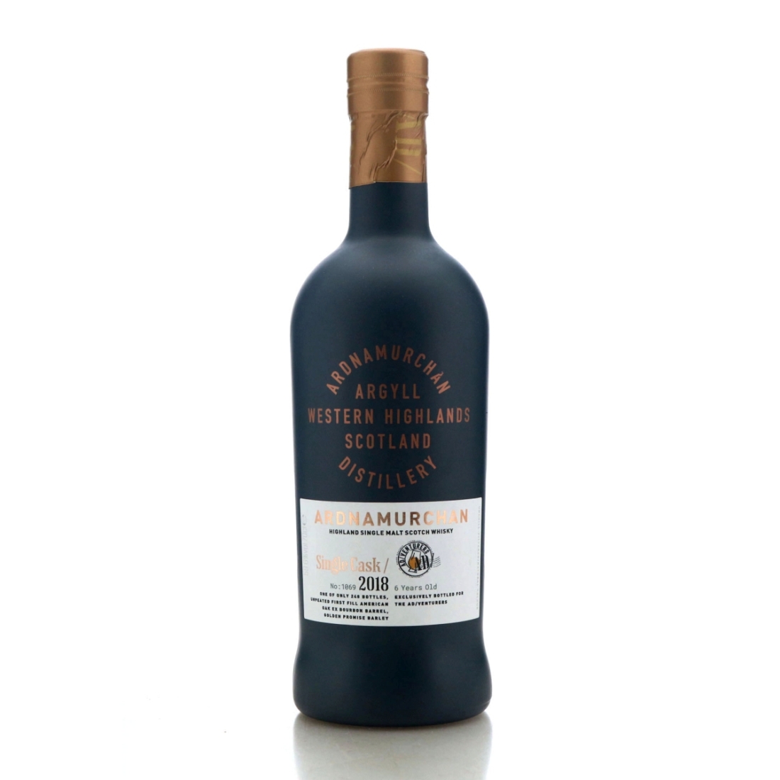 Ardnamurchan 2018 Single Bourbon Cask 6 Year Old #1069 / AD/Venturers