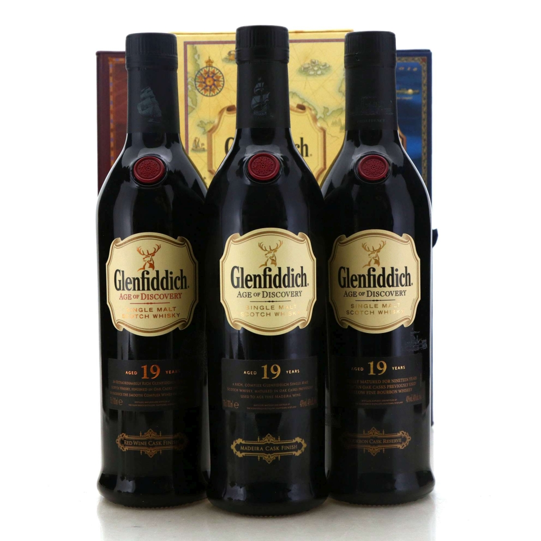 Glenfiddich Age of Discovery Collection 3 x 70cl