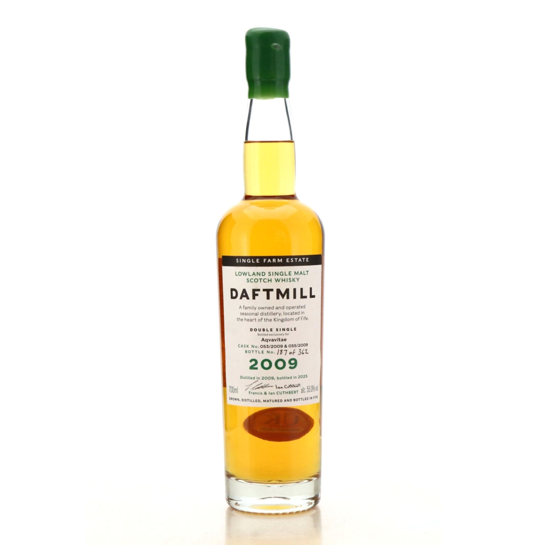 Daftmill 2009 Double Single / Aqvavitae