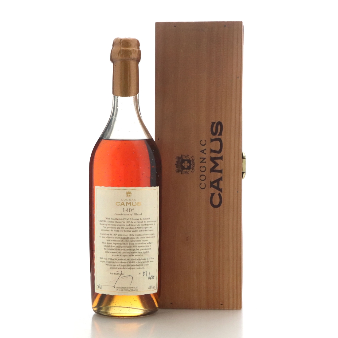 Camus 140th Anniversary Blend Cognac