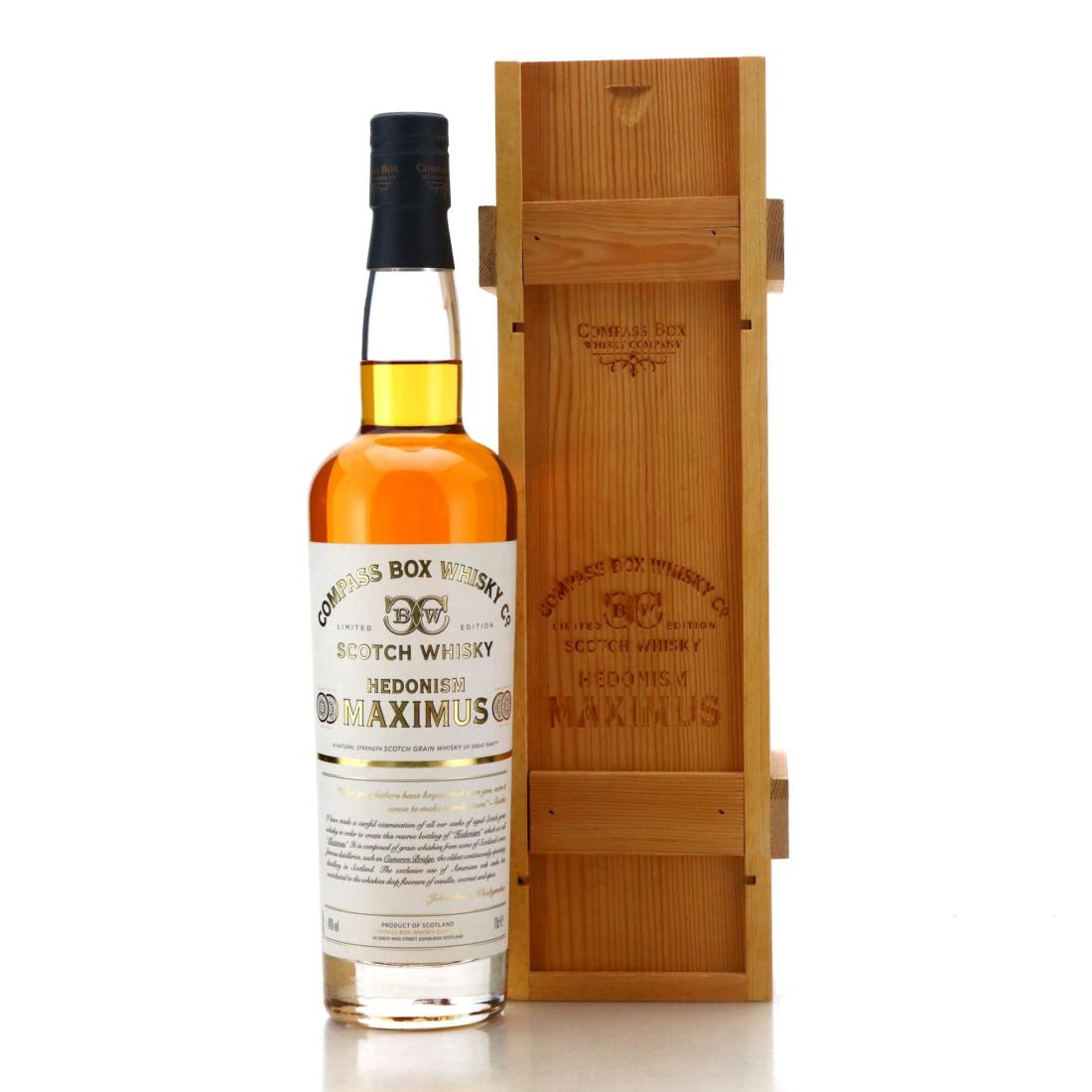 Compass Box Hedonism Maximus
