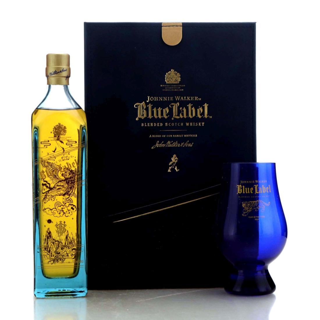 Johnnie Walker Blue Label Year Of The Tiger Gift Pack 20cl