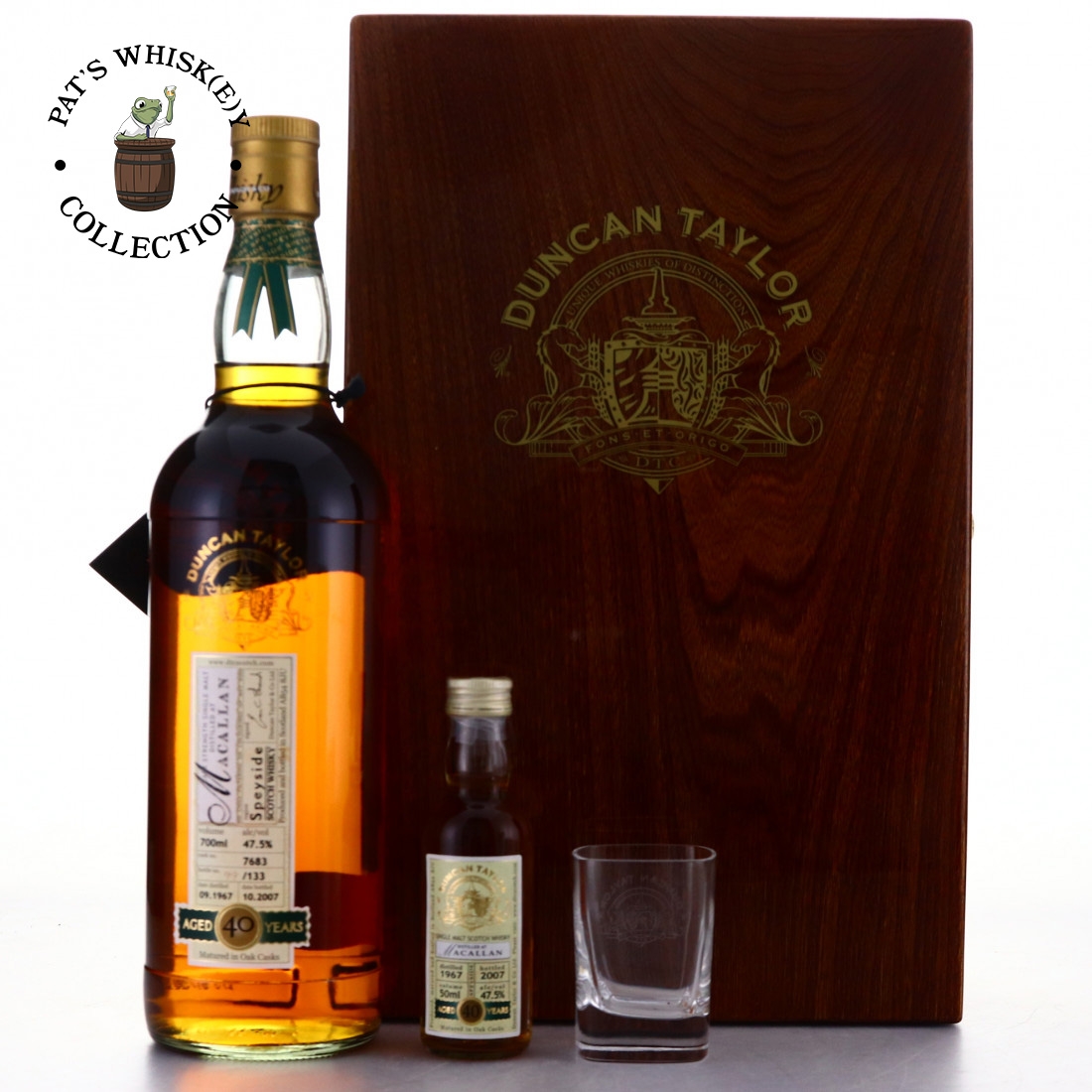 Macallan 1967 Duncan Taylor 40 Year Old Gift Pack