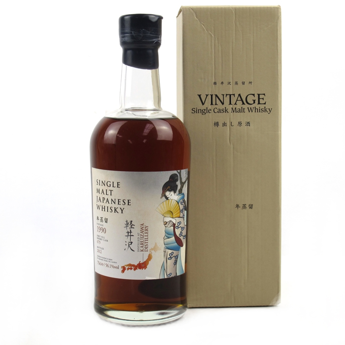 Karuizawa 1990 Single Cask #679 / Geisha Label TWE Exclusive