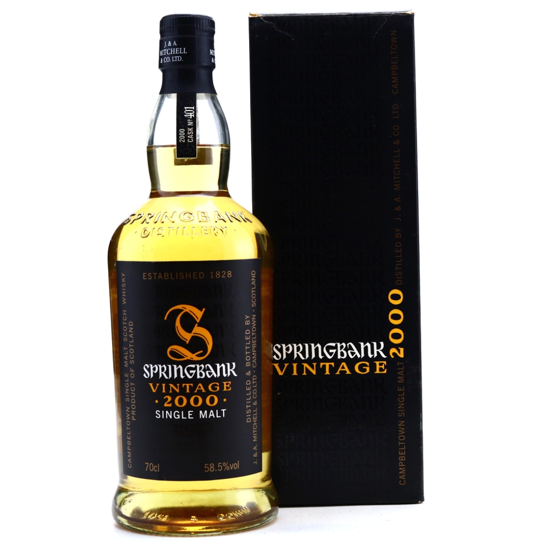 Springbank 2000 Single Cask #401 / Jon Bertelsen