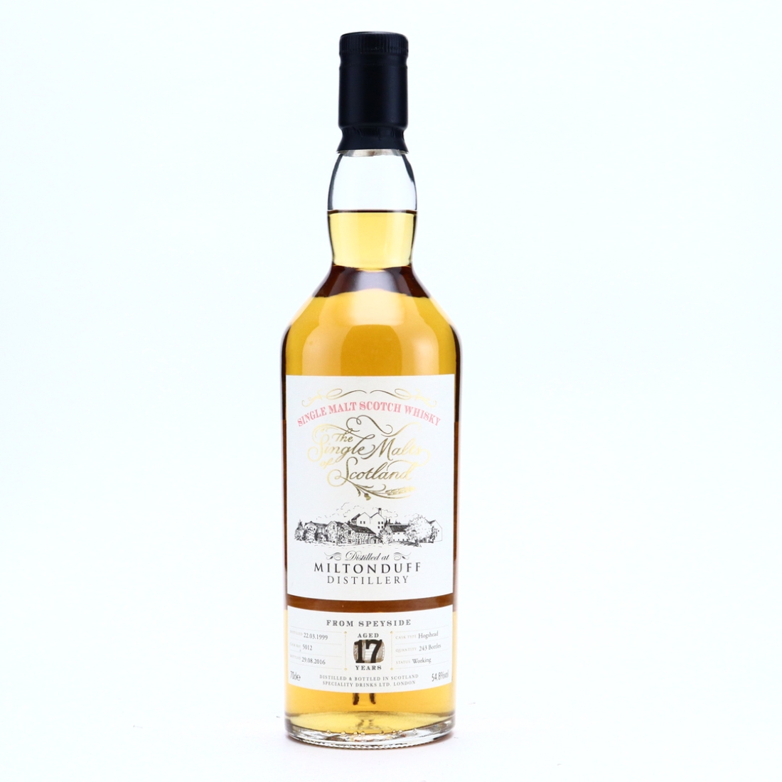 Miltonduff 1995 Single Malts of Scotland 17 Year Old