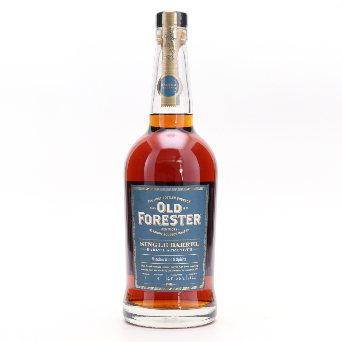 Old Forester Single Barrel / Mission Wine & Spirits