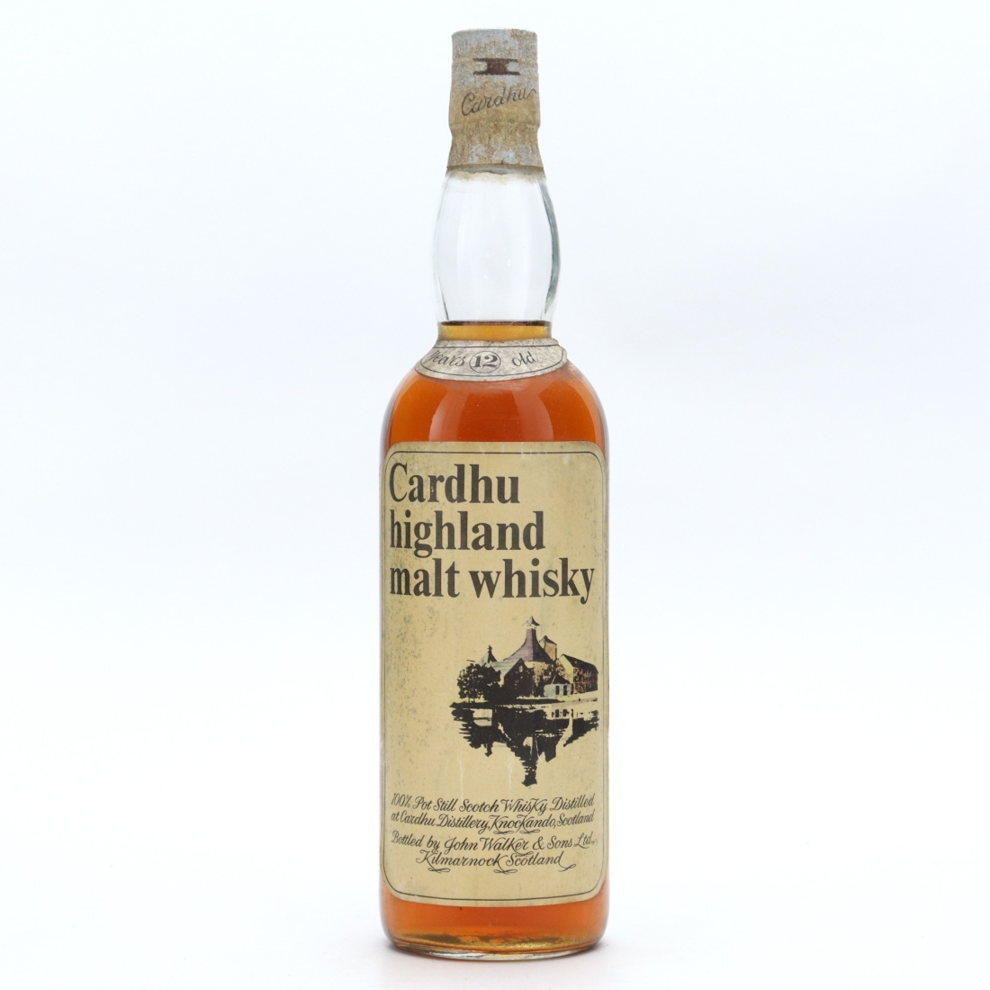 Cardhu 12 Year Old John Walker and Sons 1960s
