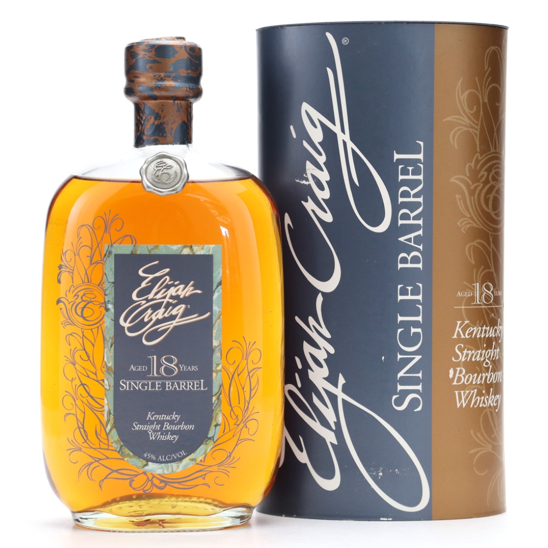 Elijah Craig 1983 Single Barrel 18 Year Old