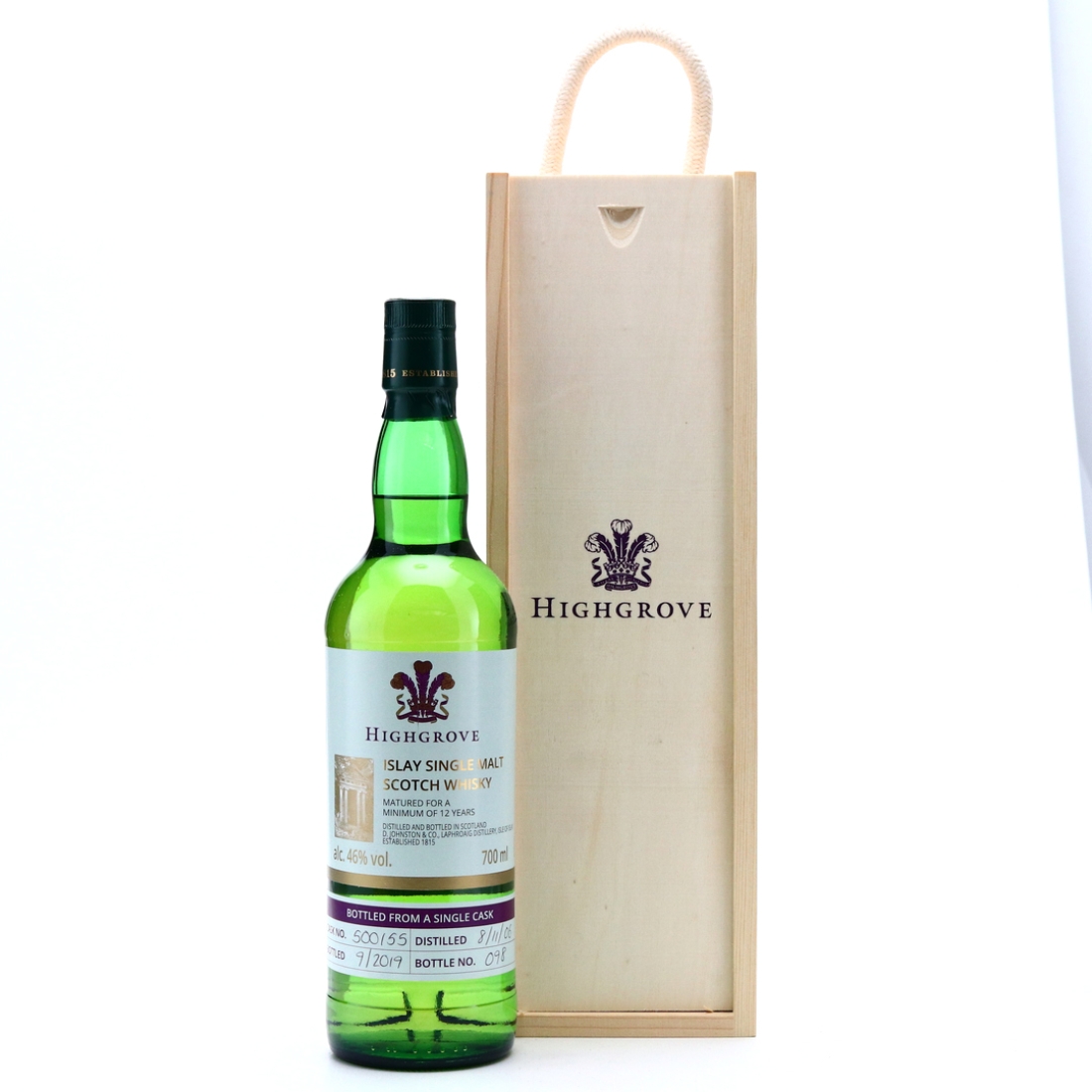 Laphroaig 2006 Highgrove 12 Year Old Single Cask #500/55