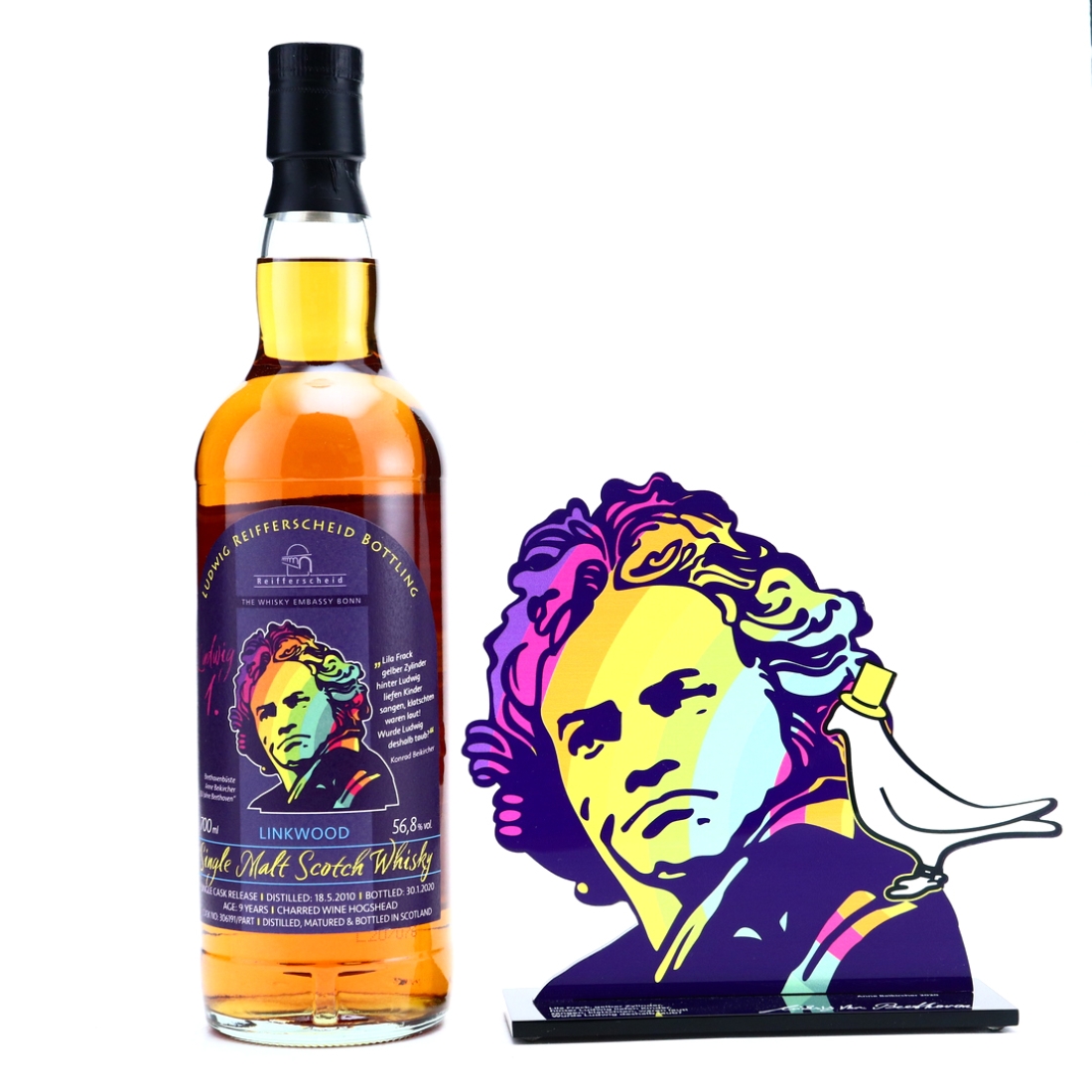 Linkwood 2010 Signatory Vintage 9 Year Old / 250th Anniversary of Beethoven
