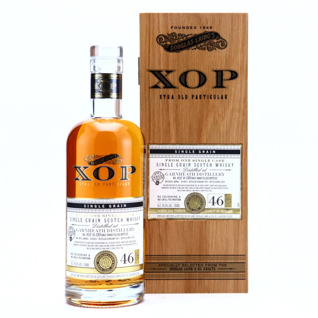 Garnheath 1974 Douglas Laing 46 Year Old XOP