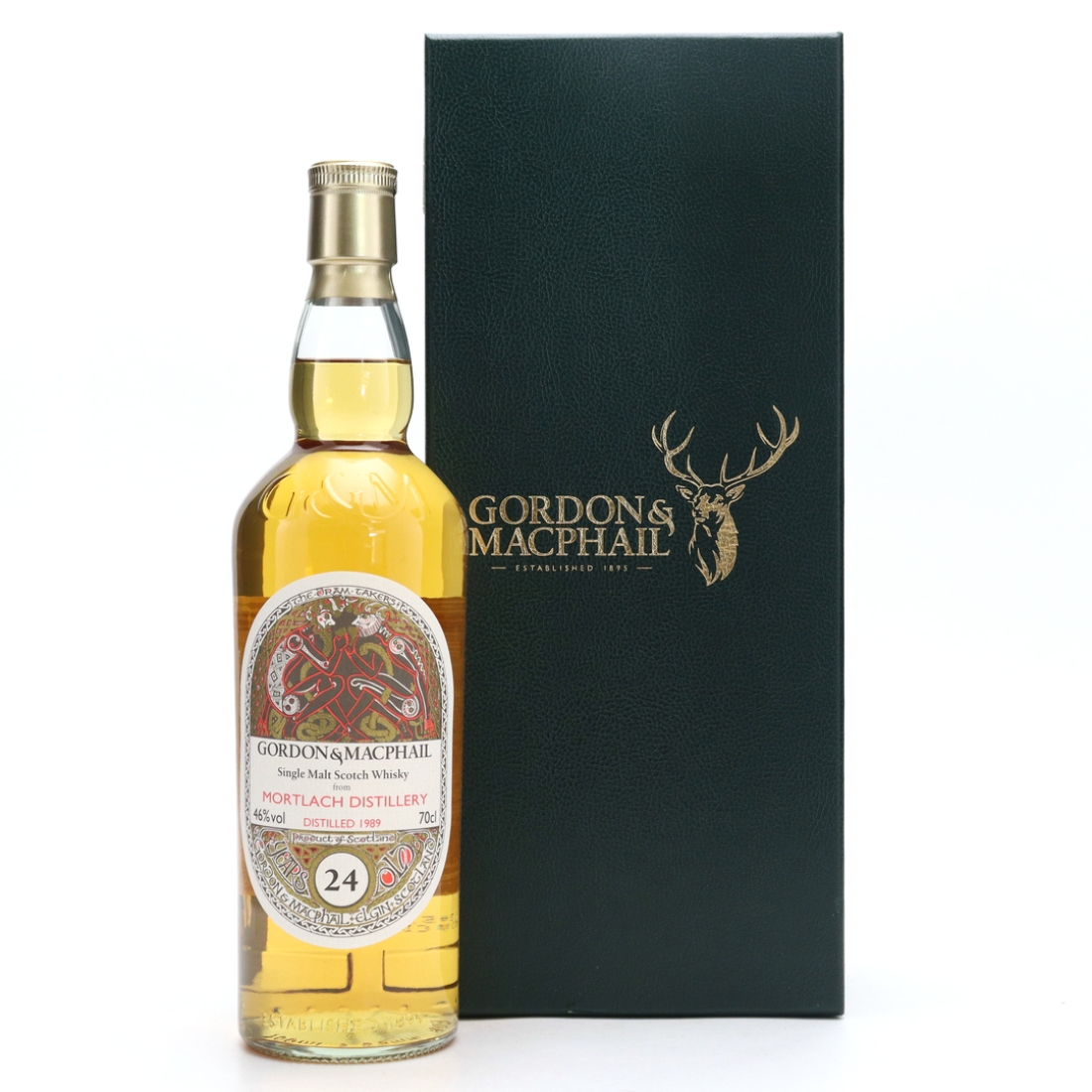 Mortlach 1989 Gordon and MacPhail 24 Year Old 'Book of Kells' / Scotch Whisky International