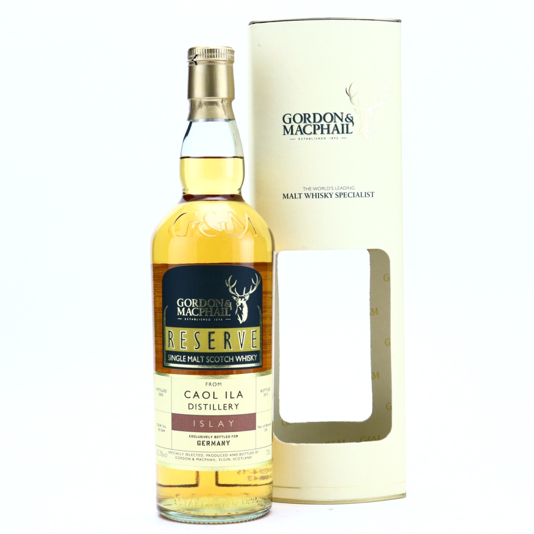 Caol Ila 2005 Gordon and MacPhail Single Cask / Germany 