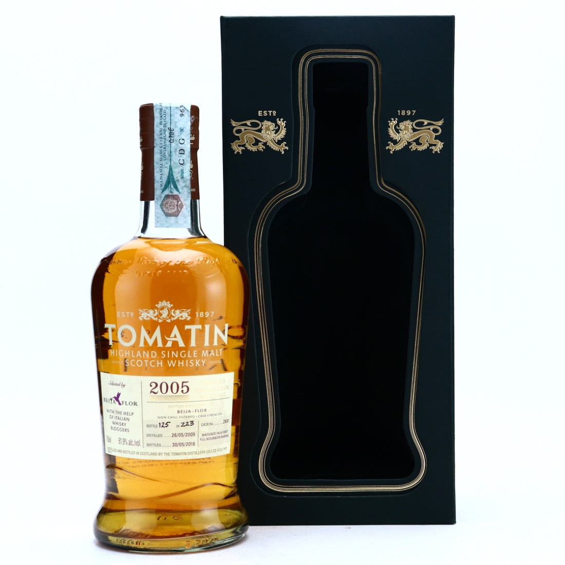 Tomatin 2005 Single Bourbon Cask #2691 / Beija-Flor