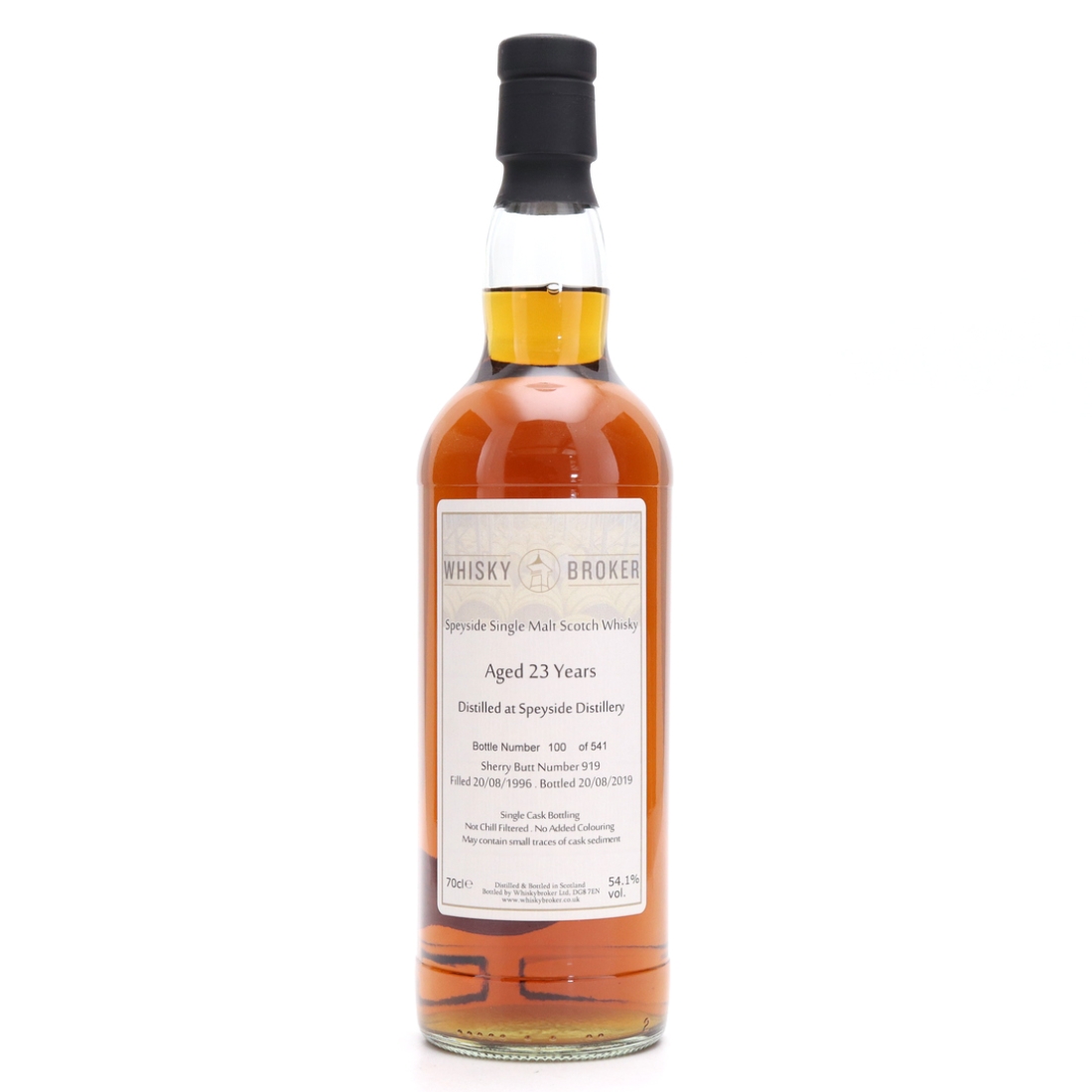 Speyside 1996 Whisky Broker 23 Year Old