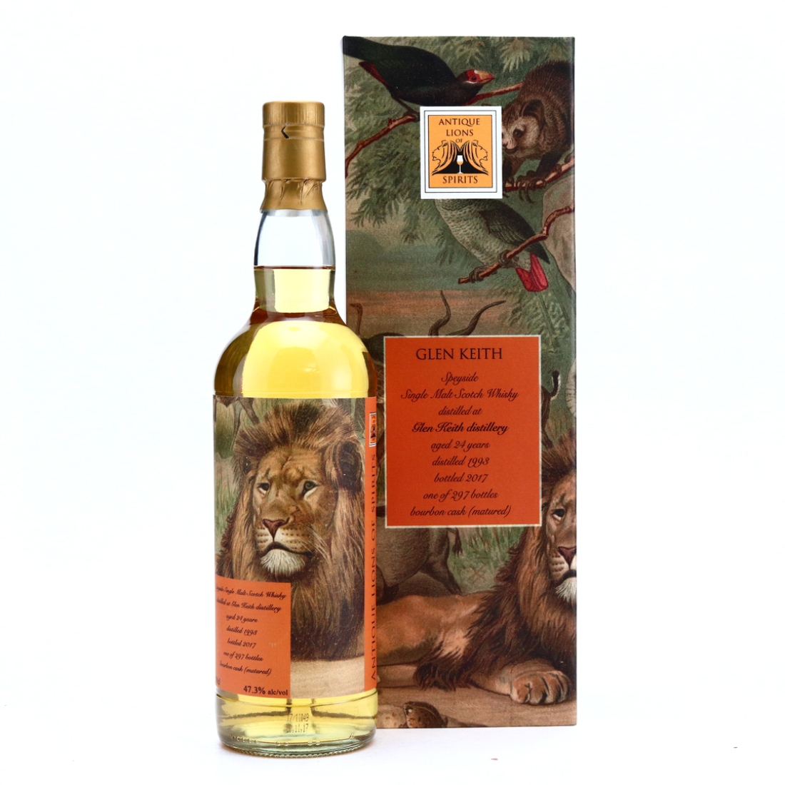 Glen Keith 1993 Antique Lions 24 Year Old / Savannah