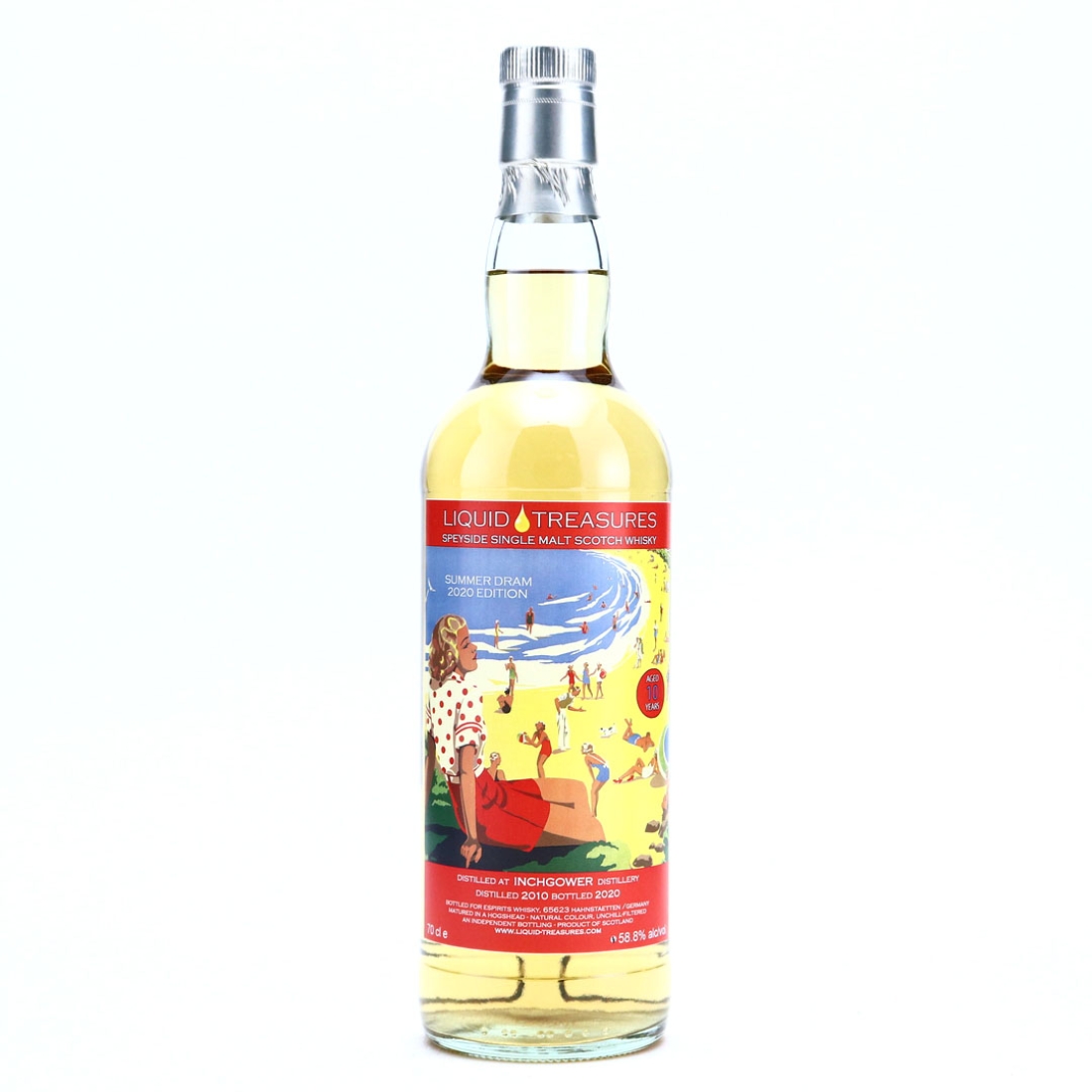 Inchgower 2010 Liquid Treasure 10 Year Old