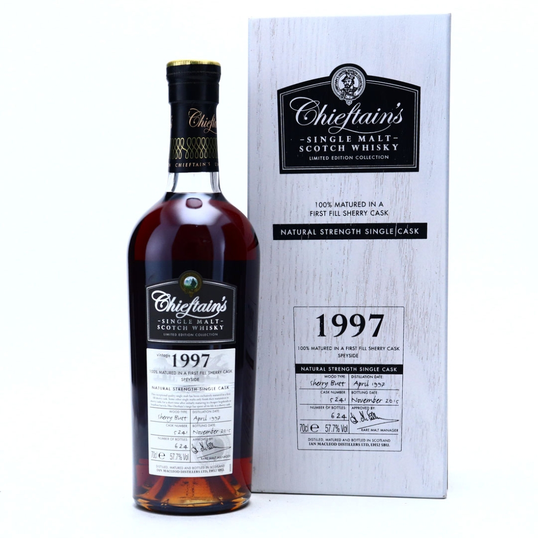 Mortlach 1997 Chieftain's Single Sherry Cask #5241