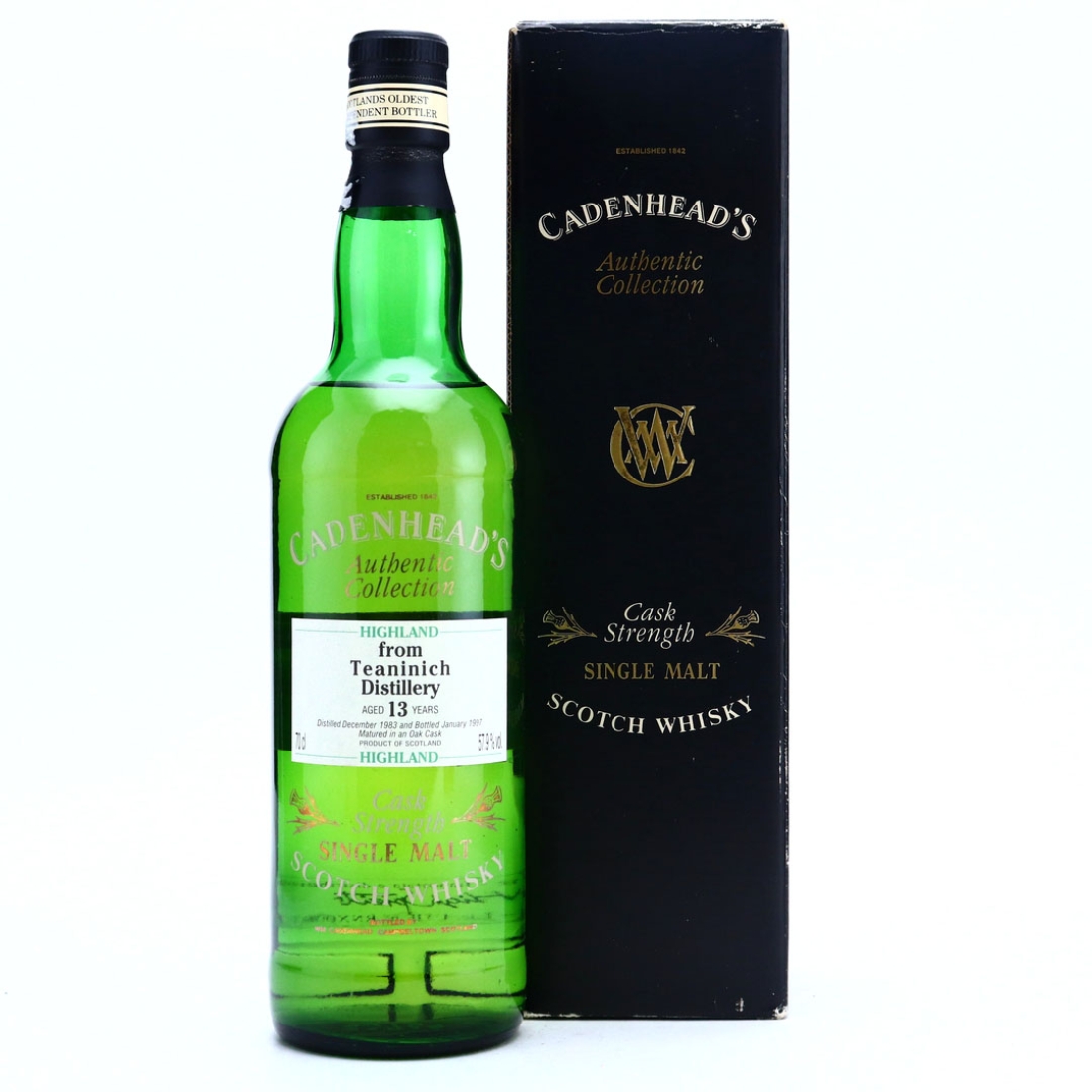 Teaninich 1983 Cadenhead's 13 Year Old