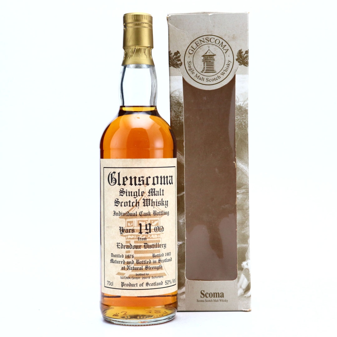 Edradour 1976 Glenscoma 19 Year Old 