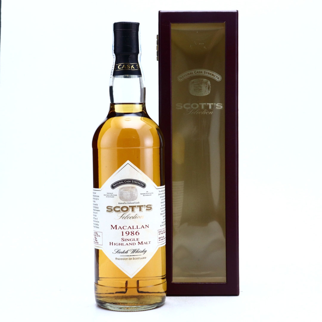 Macallan 1986 Scott's Selection