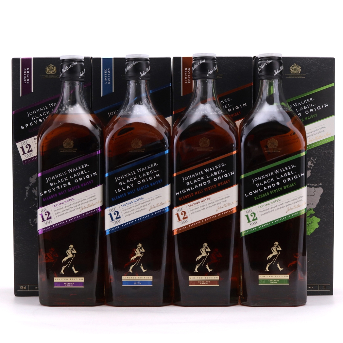 Johnnie Walker Origins Collection 4 x 1L