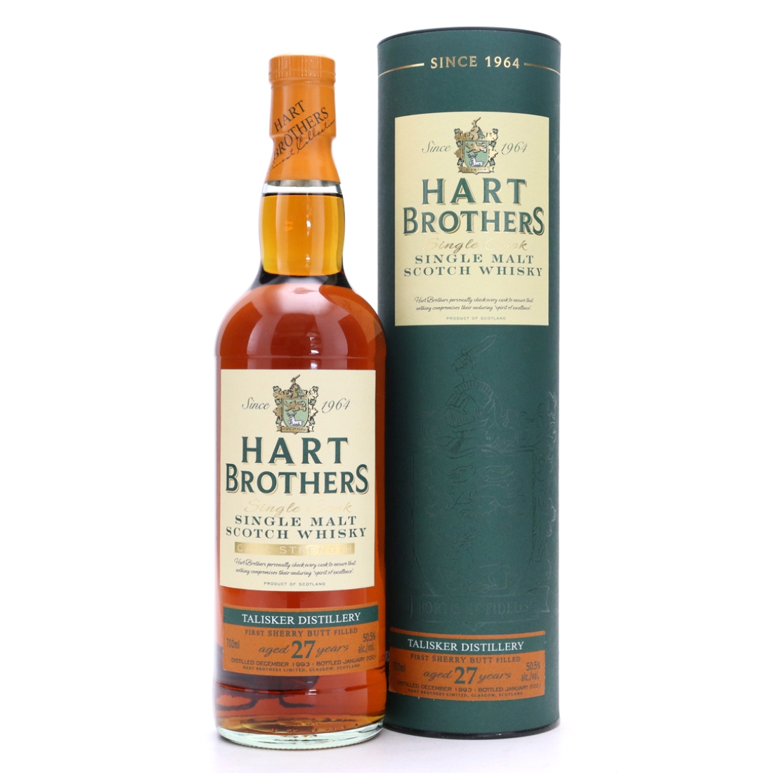 Talisker 1993 Hart Brothers 27 Year Old Cask Strength