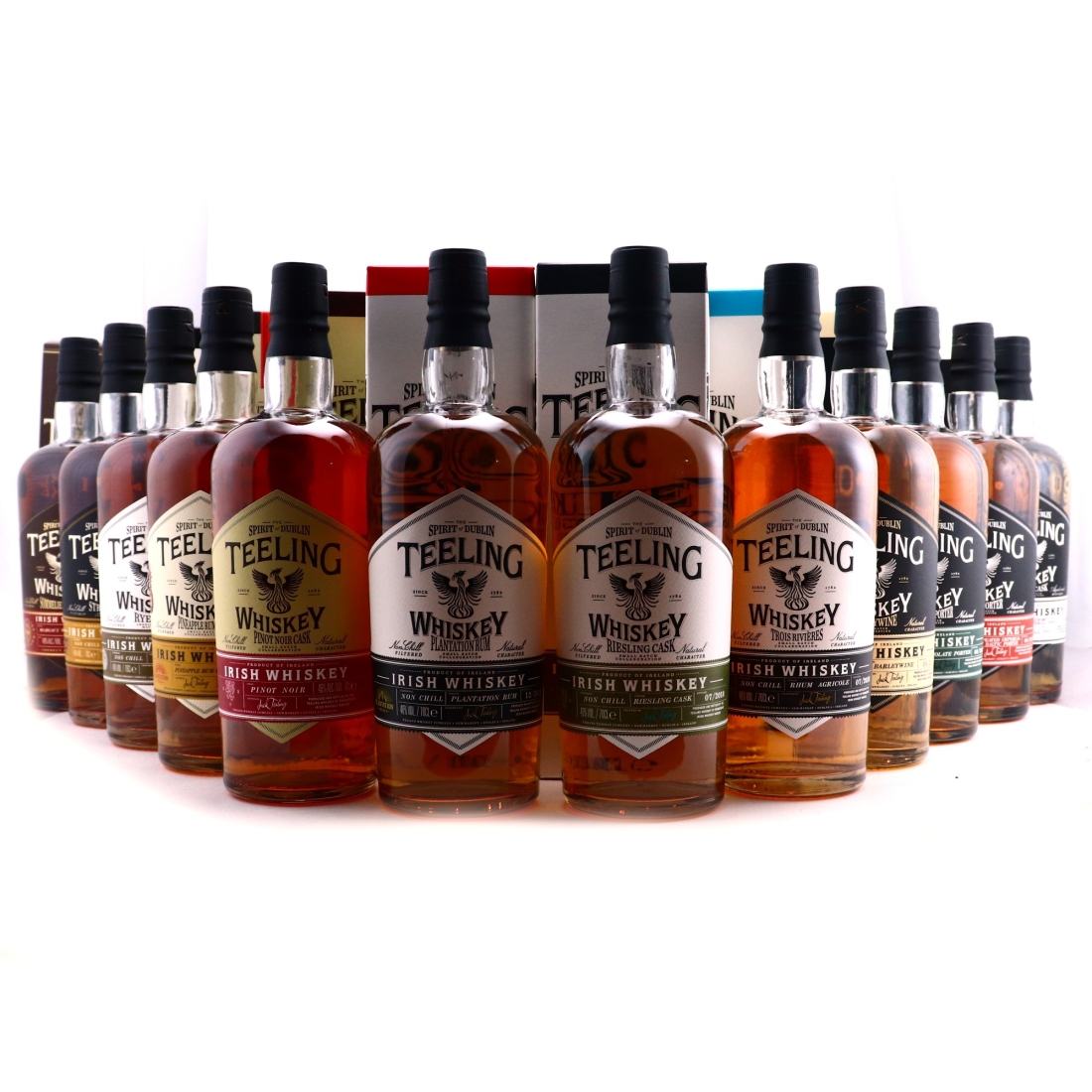 Teeling Whiskey Small Batch Collaborations 12 x 70cl