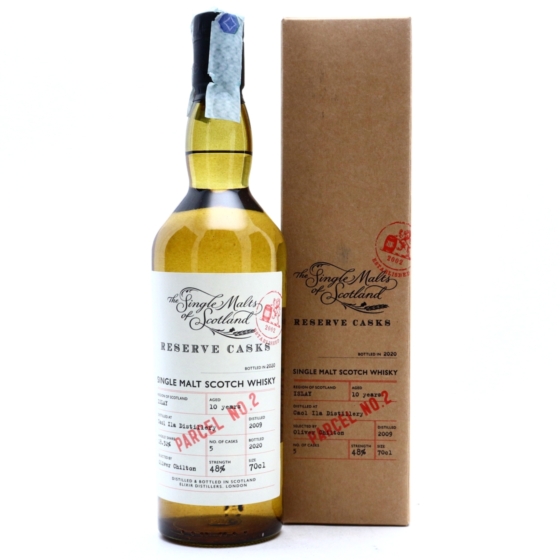 Caol Ila 2009 Single Malts of Scotland 10 Year Old Reserve Casks / Parcel No.2