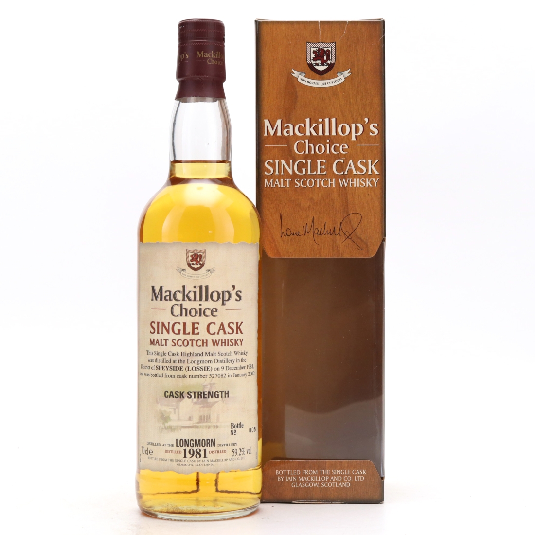 Longmorn 1981 Mackillop's Choice