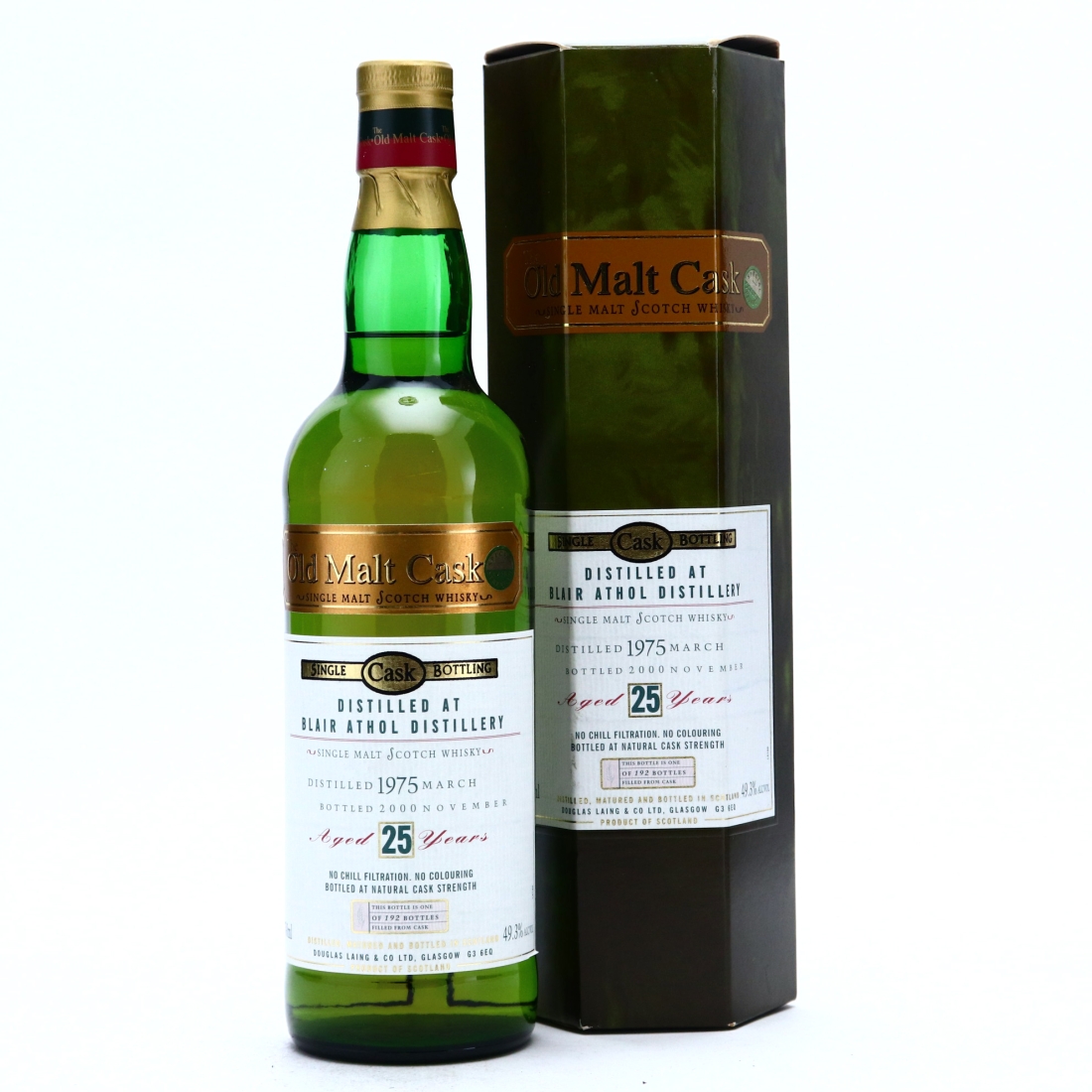 Blair Athol 1975 Douglas Laing 25 Year Old Cask Strength