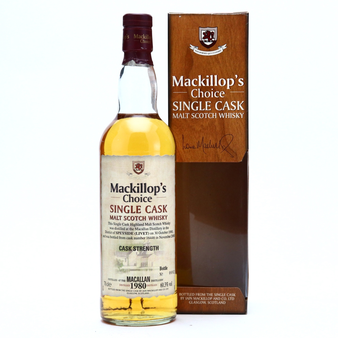 Macallan 1980 Mackillop's Choice