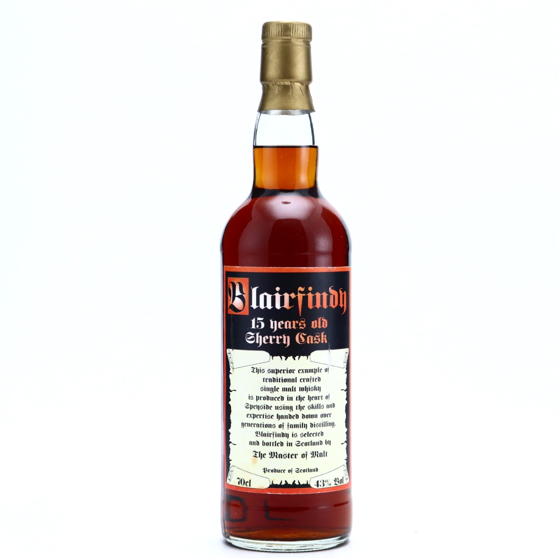 Glenfarclas 'Blairfindy' 15 Year Old Master of Malt