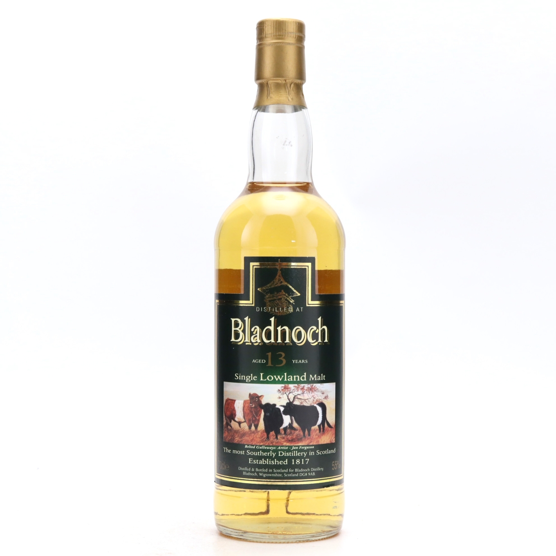 Bladnoch 13 Year Old Cask Strength early 2000s