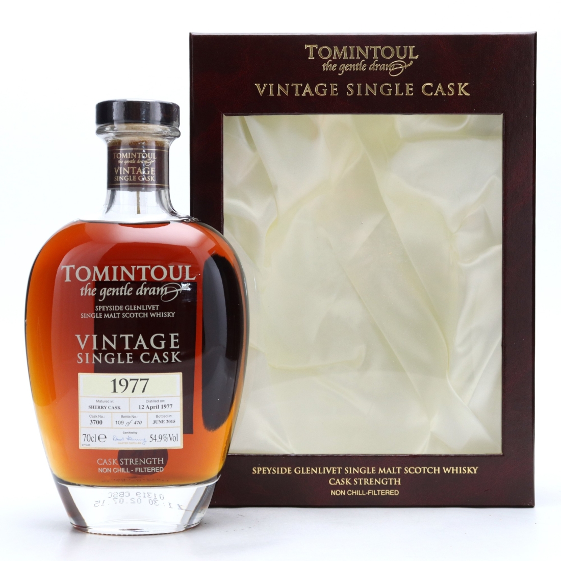 Tomintoul 1977 Single Sherry Cask #3700