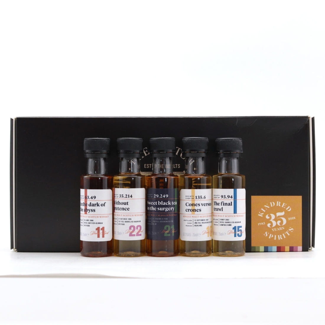 SMWS 35th Anniversary Samples x 5