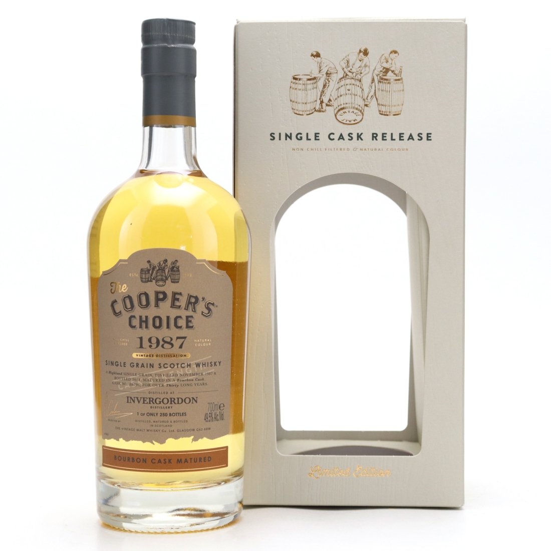 Invergordon 1987 Cooper's Choice 30 Year Old