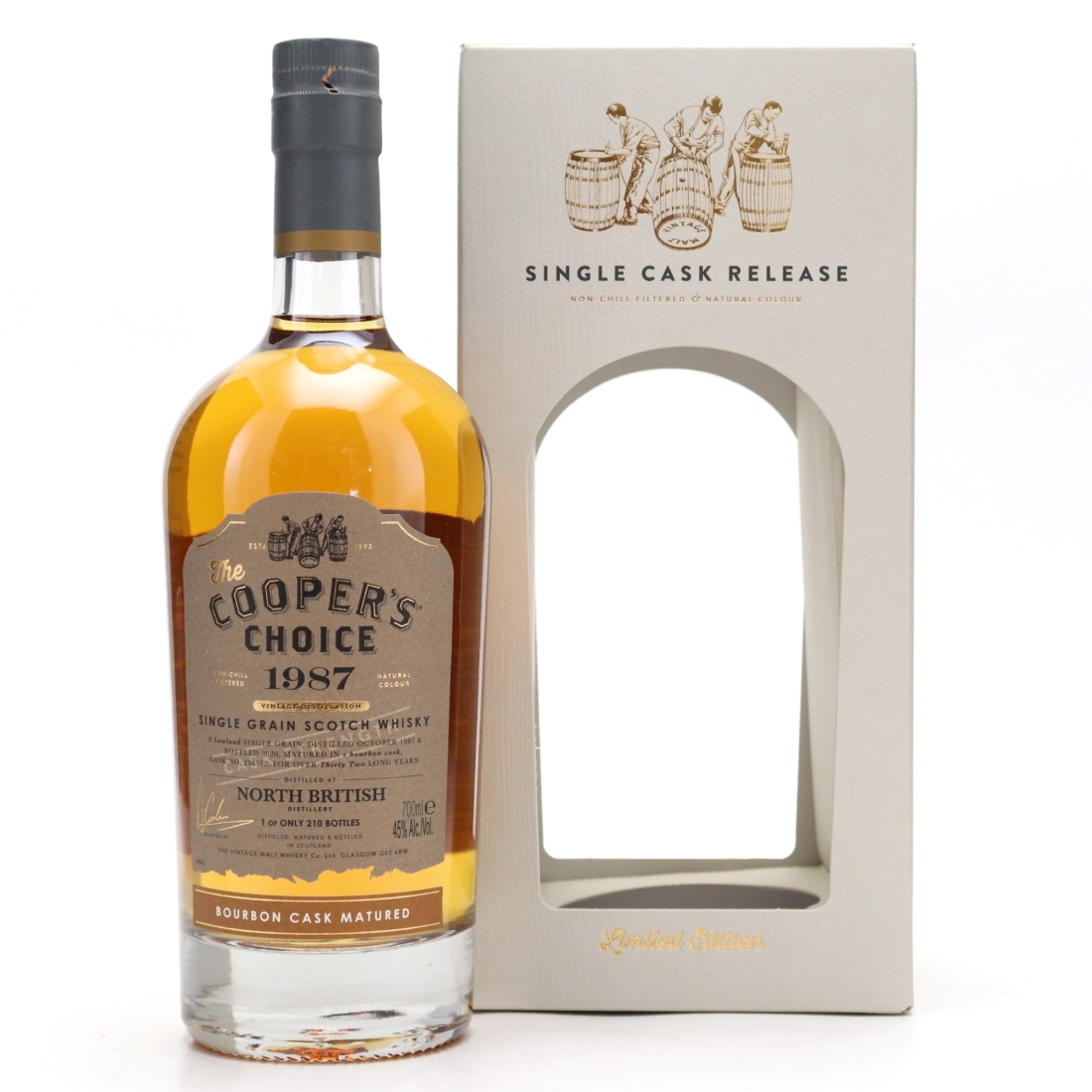 North British 1987 Cooper's Choice 32 Year Old