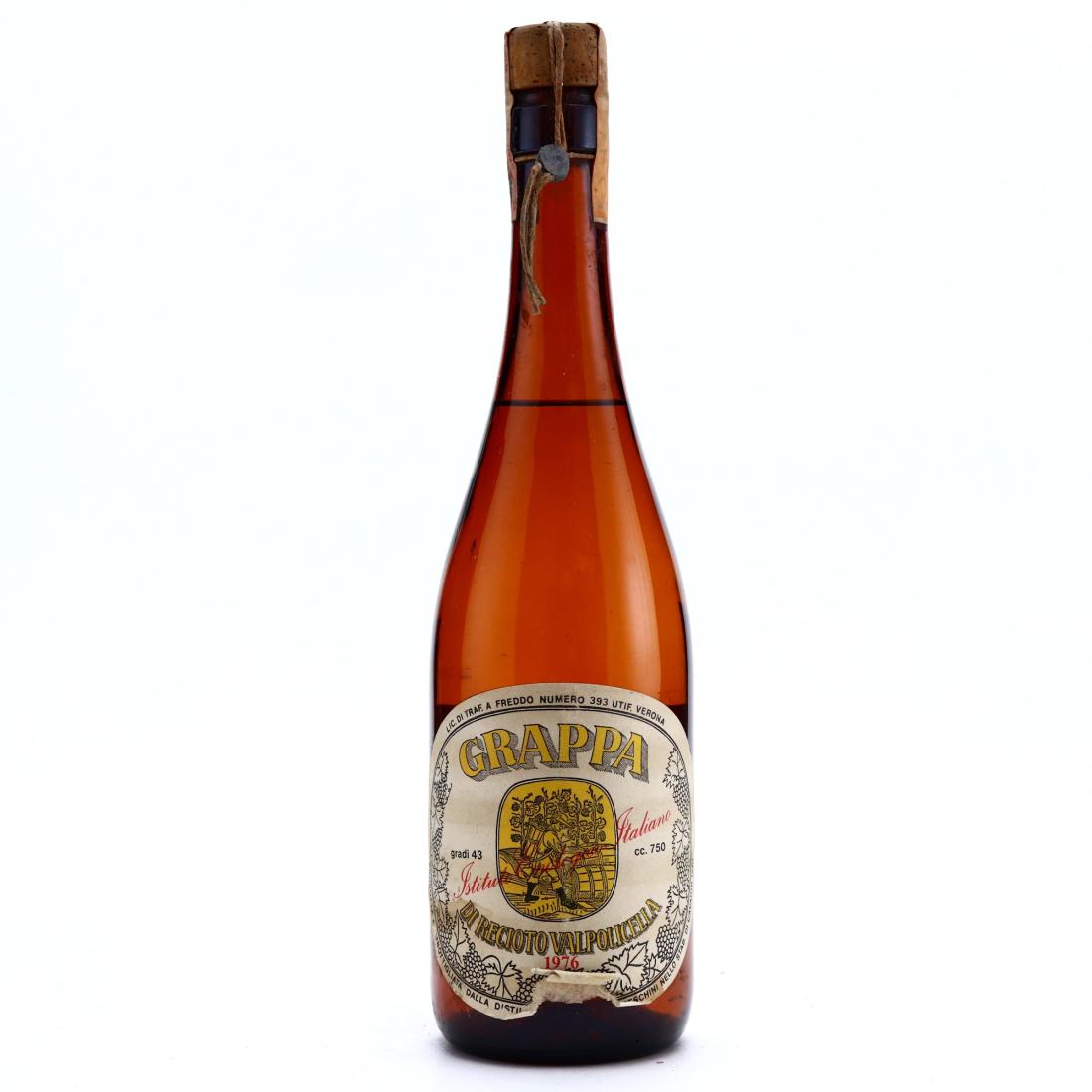 A Freddo 1976 Grappa di Recioto Valpolicella