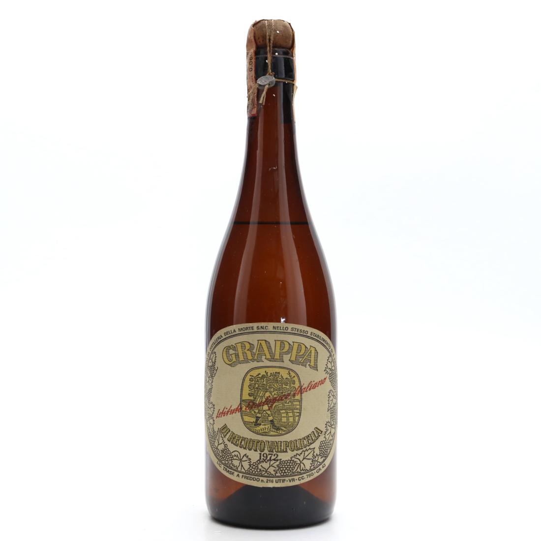 A Freddo 1972 Grappa di Recioto Valpolicella
