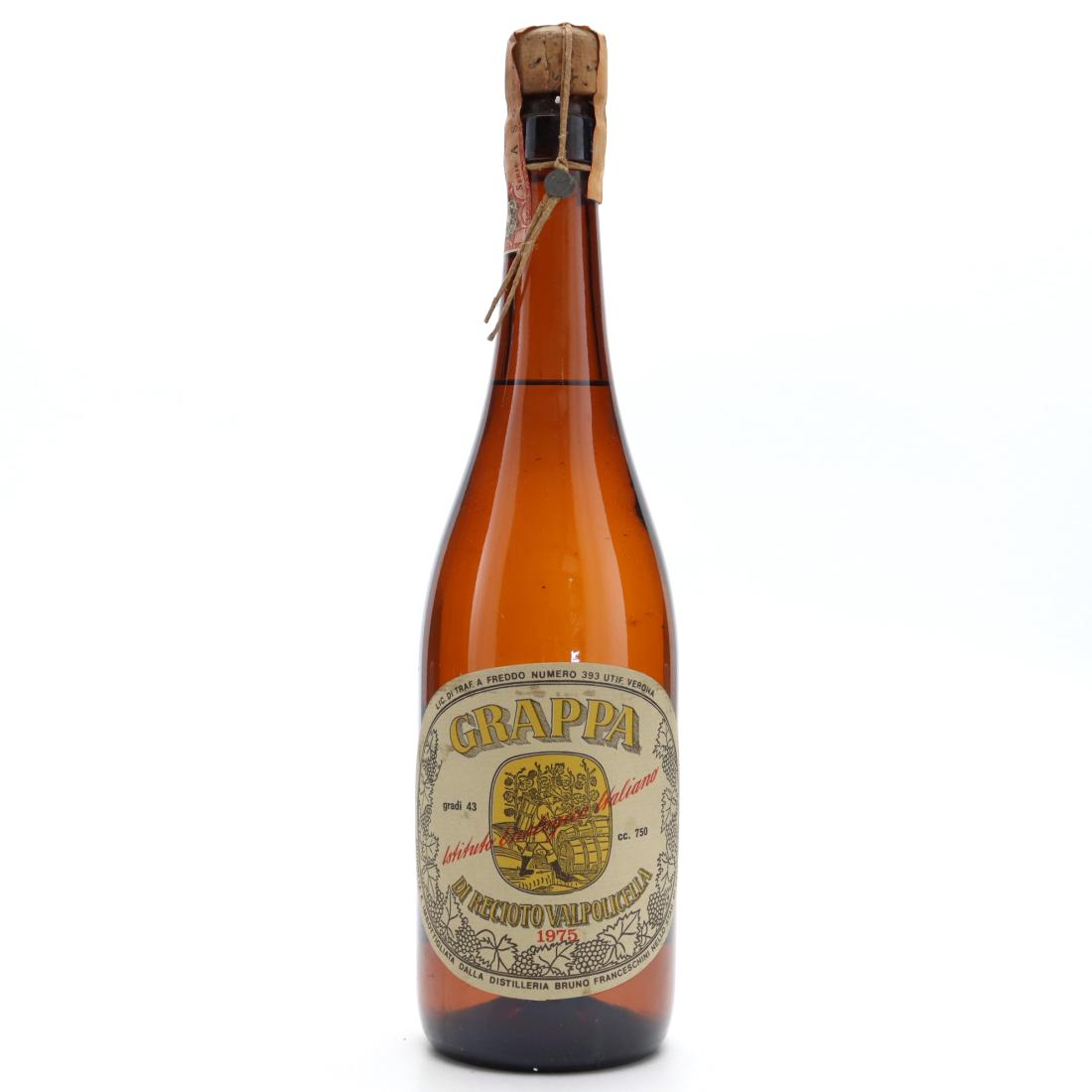 A Freddo 1975 Grappa di Recioto Valpolicella