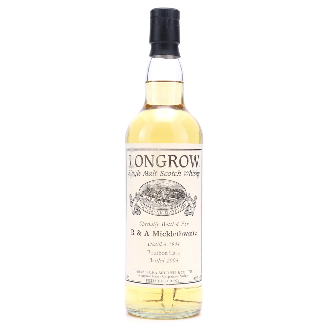 Longrow 1994 Private Bourbon Cask / R&A Micklethwaite