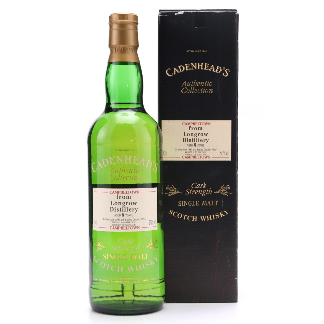 Longrow 1987 Cadenhead's 8 Year Old