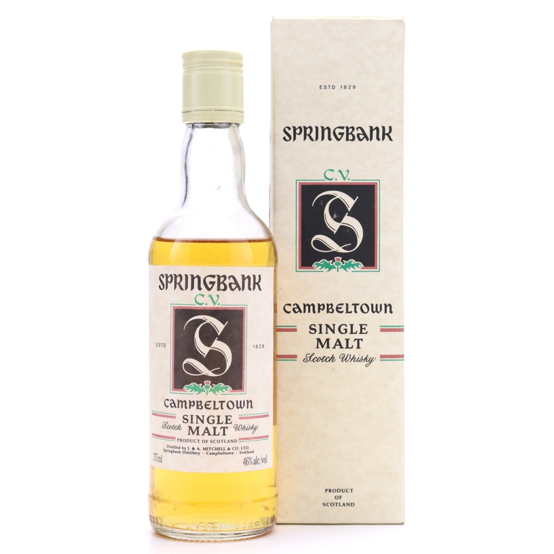 Springbank CV Green Thistle 37.5cl 1990s