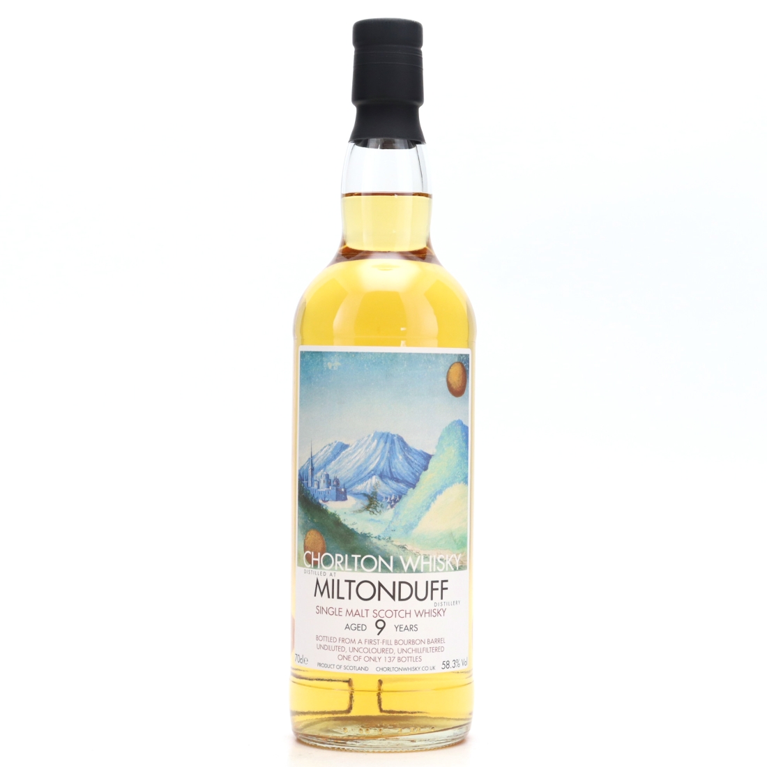 Miltonduff 9 Year Old Chorlton Whisky