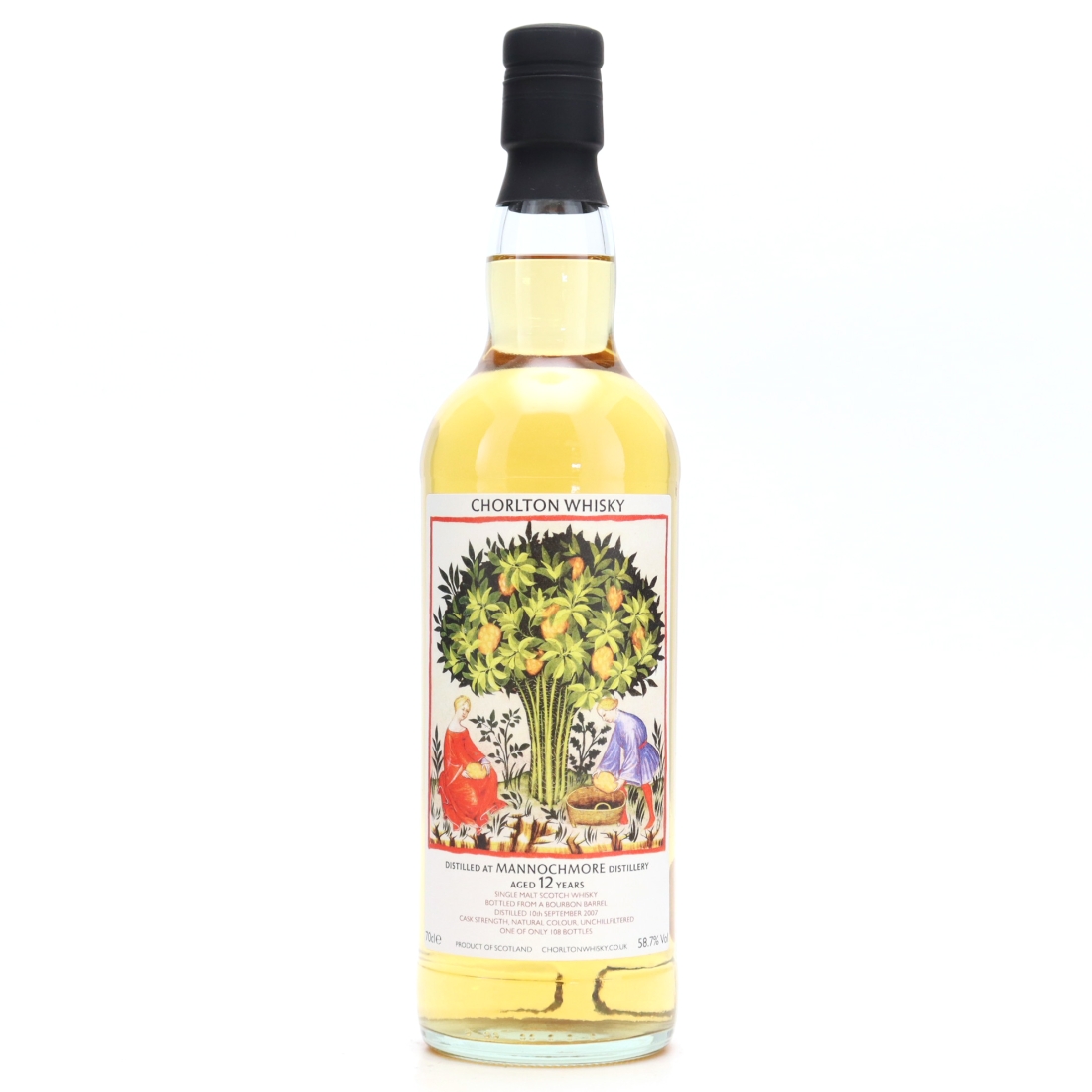 Mannochmore 2007 Chorlton Whisky 10 Year Old